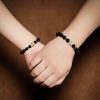 Tibetan Black Obsidian Om Mani Padme Hum Bracelet Tibetan Black Obsidian Om Mani Padme Hum Bracelet