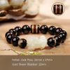 Gold Sheen Obsidian Pixiu Prosperity Bracelet Gold Sheen Obsidian Pixiu Prosperity Bracelet