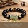 Gold Sheen Obsidian Pixiu Prosperity Bracelet Gold Sheen Obsidian Pixiu Prosperity Bracelet