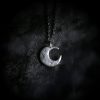 999 Silver Moon Balance Necklace Pendant 999 Silver Moon Balance Necklace Pendant