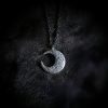 999 Silver Moon Balance Necklace Pendant 999 Silver Moon Balance Necklace Pendant