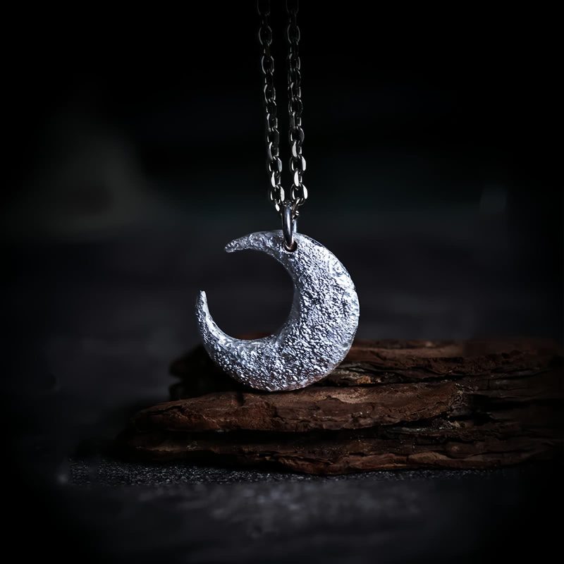 999 Silver Moon Balance Necklace Pendant 999 Silver Moon Balance Necklace Pendant