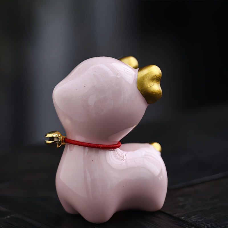 Ceramic Mini Deer Figurine Decoration Ceramic Mini Deer Figurine Decoration