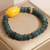 Green Jade Topaz Luck Bracelet Green Jade Topaz Luck Bracelet