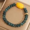 Green Jade Topaz Luck Bracelet Green Jade Topaz Luck Bracelet
