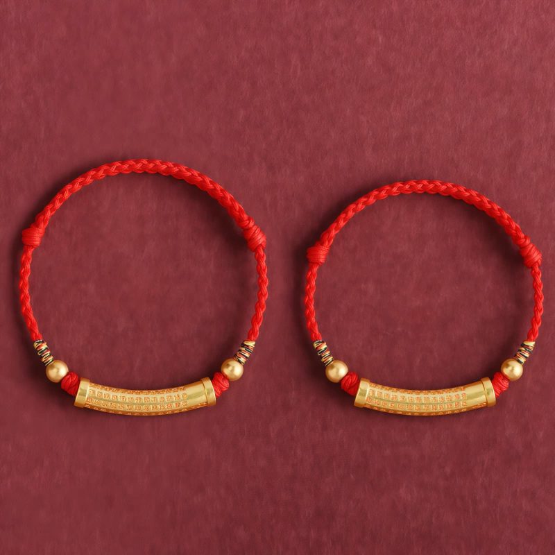 Handmade Alloy Heart Sutra Protection Bracelet Handmade Alloy Heart Sutra Protection Bracelet