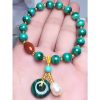 Natural Malachite Red Agate Protection Bracelet Natural Malachite Red Agate Protection Bracelet