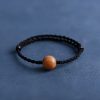 Natural Peach Wood Evil Spirit Protection Bracelet Natural Peach Wood Evil Spirit Protection Bracelet