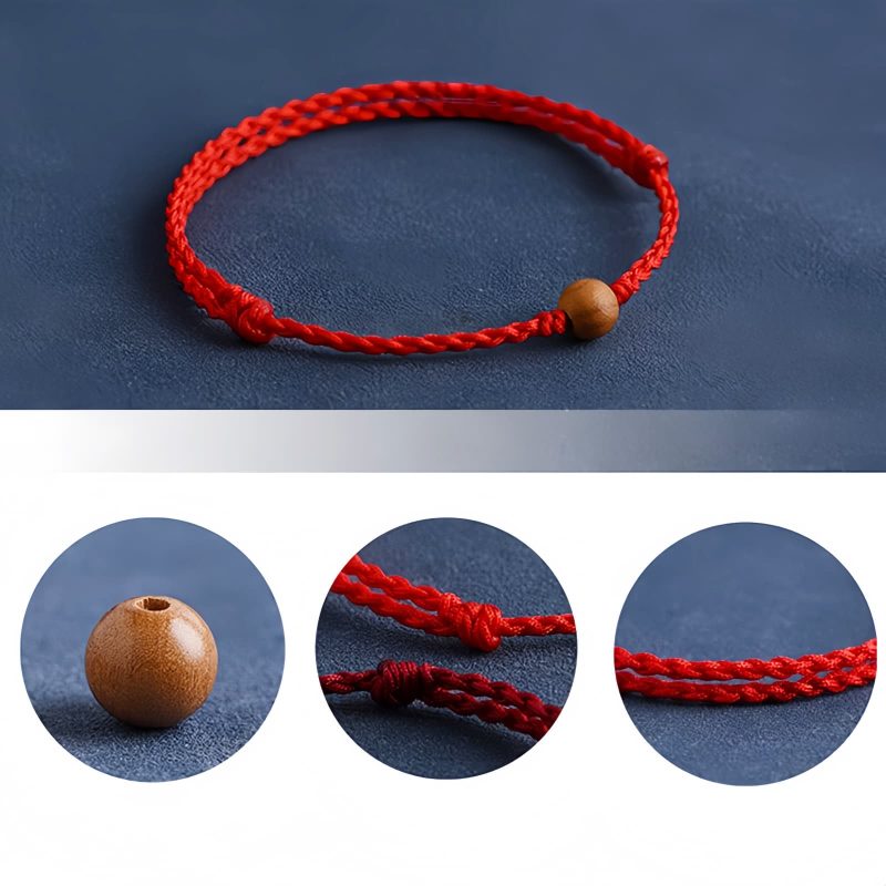 Natural Peach Wood Evil Spirit Protection Bracelet Natural Peach Wood Evil Spirit Protection Bracelet