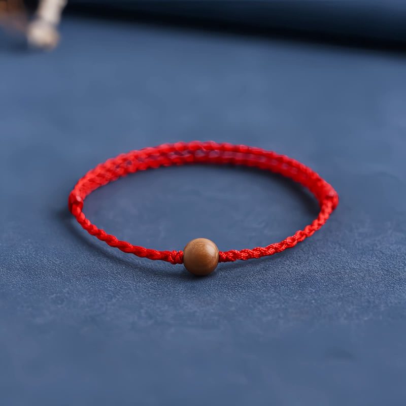 Natural Peach Wood Evil Spirit Protection Bracelet Natural Peach Wood Evil Spirit Protection Bracelet