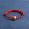 Natural Peach Wood Evil Spirit Protection Bracelet Natural Peach Wood Evil Spirit Protection Bracelet