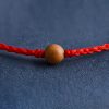 Natural Peach Wood Evil Spirit Protection Bracelet Natural Peach Wood Evil Spirit Protection Bracelet