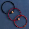 Natural Peach Wood Evil Spirit Protection Bracelet Natural Peach Wood Evil Spirit Protection Bracelet