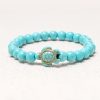Natural Stone Turquoise Sea Turtle Bracelet Natural Stone Turquoise Sea Turtle Bracelet