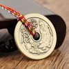 Taoist Copper Yin Yang Protection Pendant Taoist Copper Yin Yang Protection Pendant