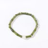 Tibetan Green Bamboo Jade Luck Bracelet Tibetan Green Bamboo Jade Luck Bracelet