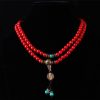 Tibetan Red Turquoise Lucky Necklace & Bracelet Tibetan Red Turquoise Lucky Necklace & Bracelet