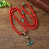 Tibetan Red Turquoise Lucky Necklace & Bracelet Tibetan Red Turquoise Lucky Necklace & Bracelet