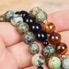 Tiger Eye Turquoise Mala Bracelet for Strength and Protection Tiger Eye Turquoise Mala Bracelet for Strength and Protection