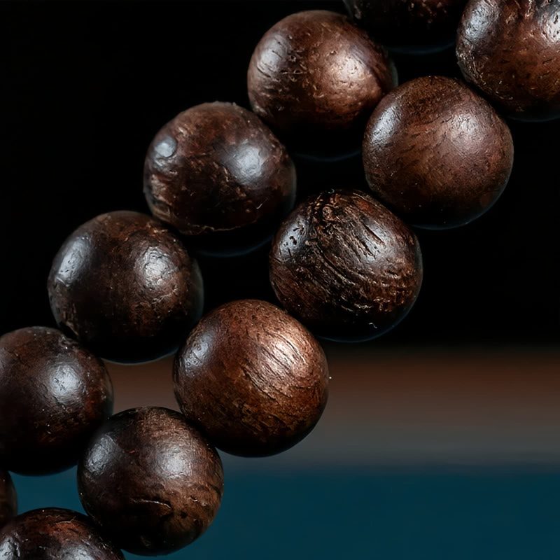 108 Mala Beads Agarwood Strength Bracelet 108 Mala Beads Agarwood Strength Bracelet