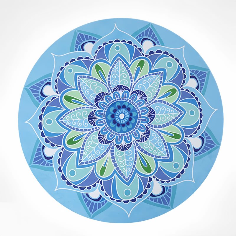 Foldable Lotus Mandala Meditation Mat Foldable Lotus Mandala Meditation Mat