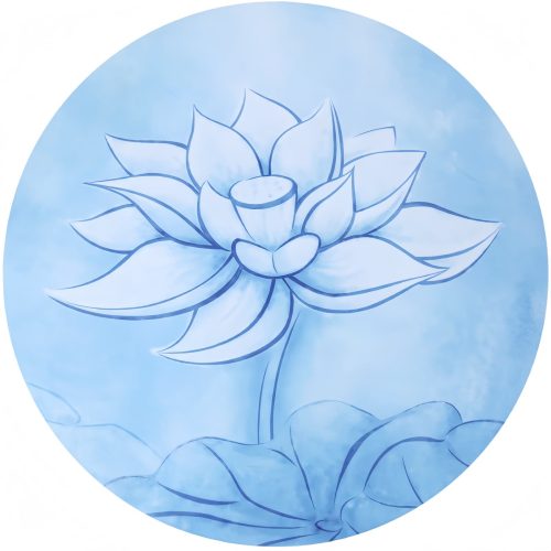 Esterilla de Meditación Plegable con Mandala de Loto