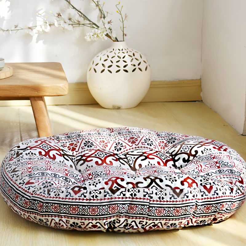 Organic Cotton Tibetan Meditation Cushion Organic Cotton Tibetan Meditation Cushion