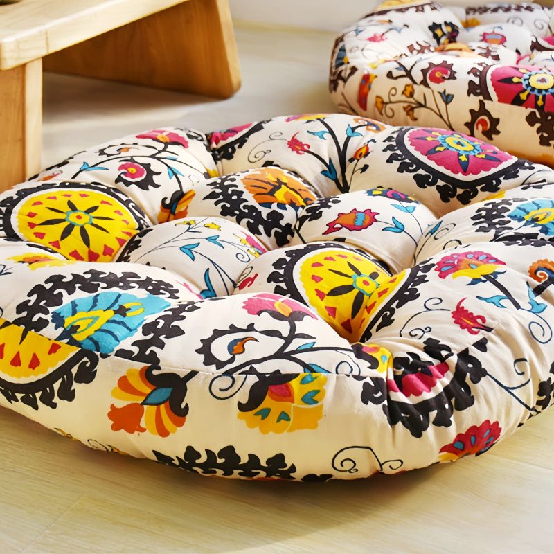 Organic Cotton Tibetan Meditation Cushion Organic Cotton Tibetan Meditation Cushion
