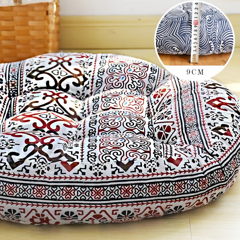 Organic Cotton Tibetan Meditation Cushion Organic Cotton Tibetan Meditation Cushion