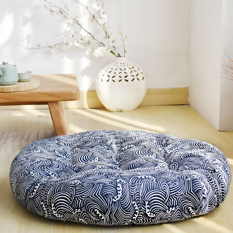 Organic Cotton Tibetan Meditation Cushion Organic Cotton Tibetan Meditation Cushion