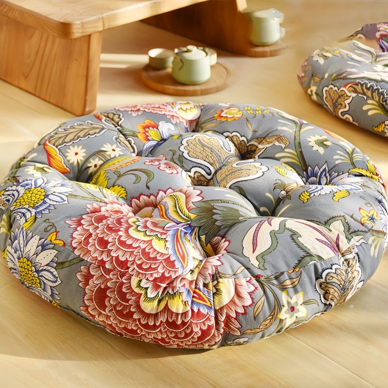 Organic Cotton Tibetan Meditation Cushion Organic Cotton Tibetan Meditation Cushion