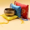 Tibetan Singing Bowl Cushion with Tassel Tibetan Singing Bowl Cushion with Tassel