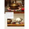 Tibetan Singing Bowl with Felted Wool Cushion Tibetan Singing Bowl with Felted Wool Cushion