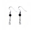 925 Silver Black Onyx Protection Earrings 925 Silver Black Onyx Protection Earrings