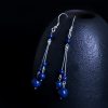 925 Silver Lazurite Serenity Earrings 925 Silver Lazurite Serenity Earrings