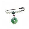 Bodhi Seed Jade Peace Brooch