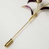 Handmade Mulberry Silk Orchid Brooch Handmade Mulberry Silk Orchid Brooch
