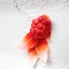 Handmade Mulberry Silk Koi Fish Brooch Handmade Mulberry Silk Koi Fish Brooch
