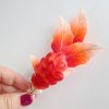 Handmade Mulberry Silk Koi Fish Brooch Handmade Mulberry Silk Koi Fish Brooch
