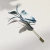 Handmade Velvet Butterfly Brooch with Mulberry Silk Handmade Velvet Butterfly Brooch with Mulberry Silk
