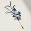 Handmade Velvet Butterfly Brooch with Mulberry Silk Handmade Velvet Butterfly Brooch with Mulberry Silk