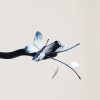 Handmade Velvet Butterfly Brooch with Mulberry Silk Handmade Velvet Butterfly Brooch with Mulberry Silk