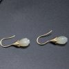 Pendientes de Jade Hetian y Plata: Elegancia en Flor de Magnolia Hetian Jade Magnolia Drop Earrings
