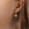 Jade Luck Drop Earrings Jade Luck Drop Earrings