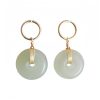 Jade Luck Drop Earrings Jade Luck Drop Earrings