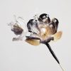 Mulberry Silk Handmade Flower Brooch Mulberry Silk Handmade Flower Brooch