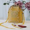 Retro-Tasche mit chinesischer Stickerei und Perlenkette Retro Chinese Embroidery Pearl Chain Bag