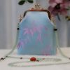 Retro-Tasche mit chinesischer Stickerei und Perlenkette Retro Chinese Embroidery Pearl Chain Bag
