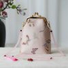 Retro-Tasche mit chinesischer Stickerei und Perlenkette Retro Chinese Embroidery Pearl Chain Bag