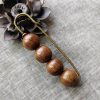 Vintage Sandalwood Healing Brooch Vintage Sandalwood Healing Brooch